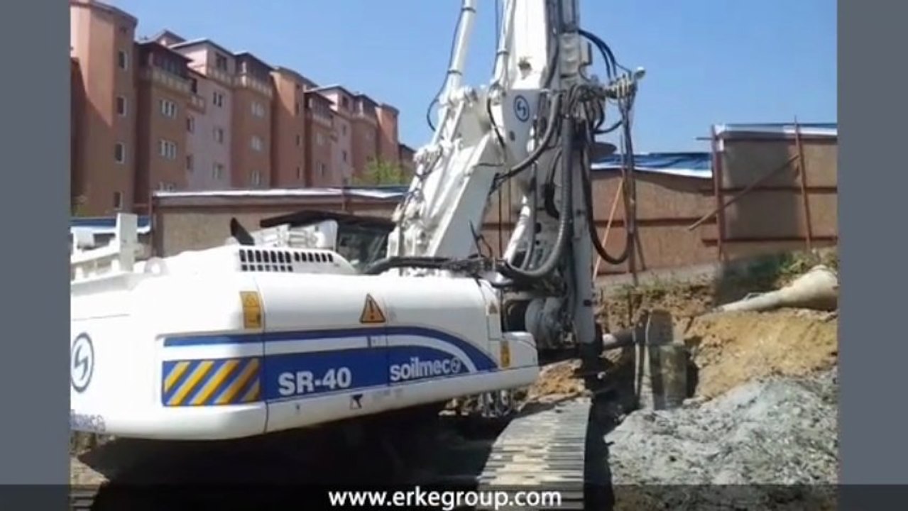 ERKE Dış Ticaret ltd., Soilmec SR-40 Piling Rig - Öztaş Zemin - İstanbul