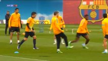 El Barcelona retoma los entrenamientos con el objetivo de amarrar la Liga