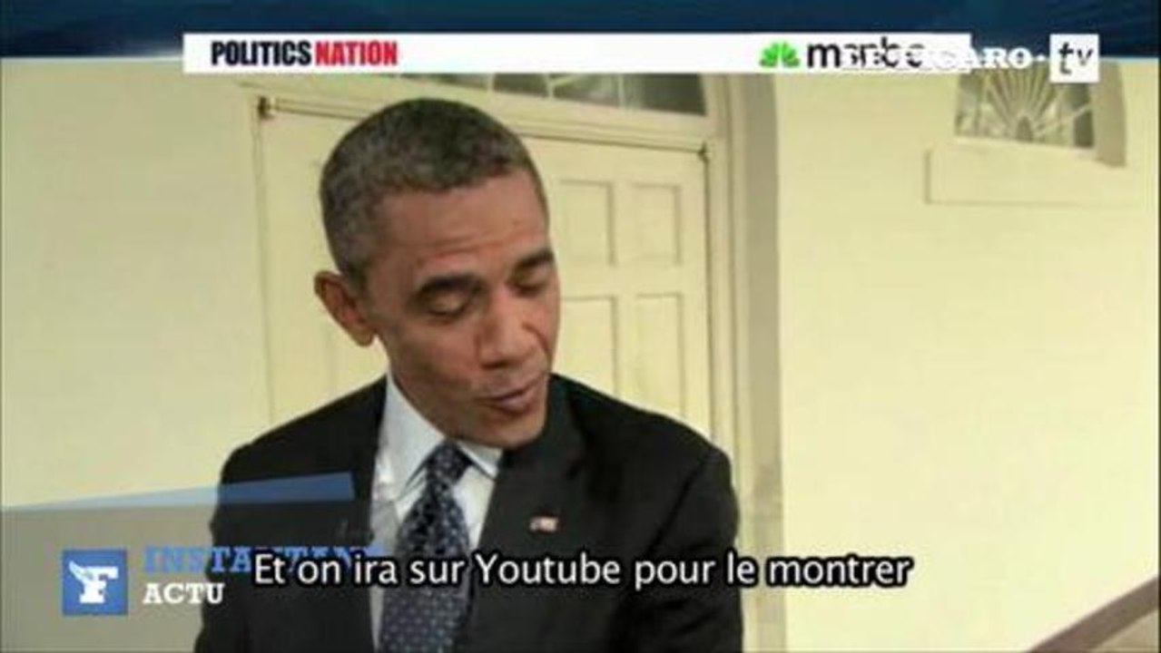 Barack Obama à ses filles : "Si vous vous faites tatouer, moi aussi !"
