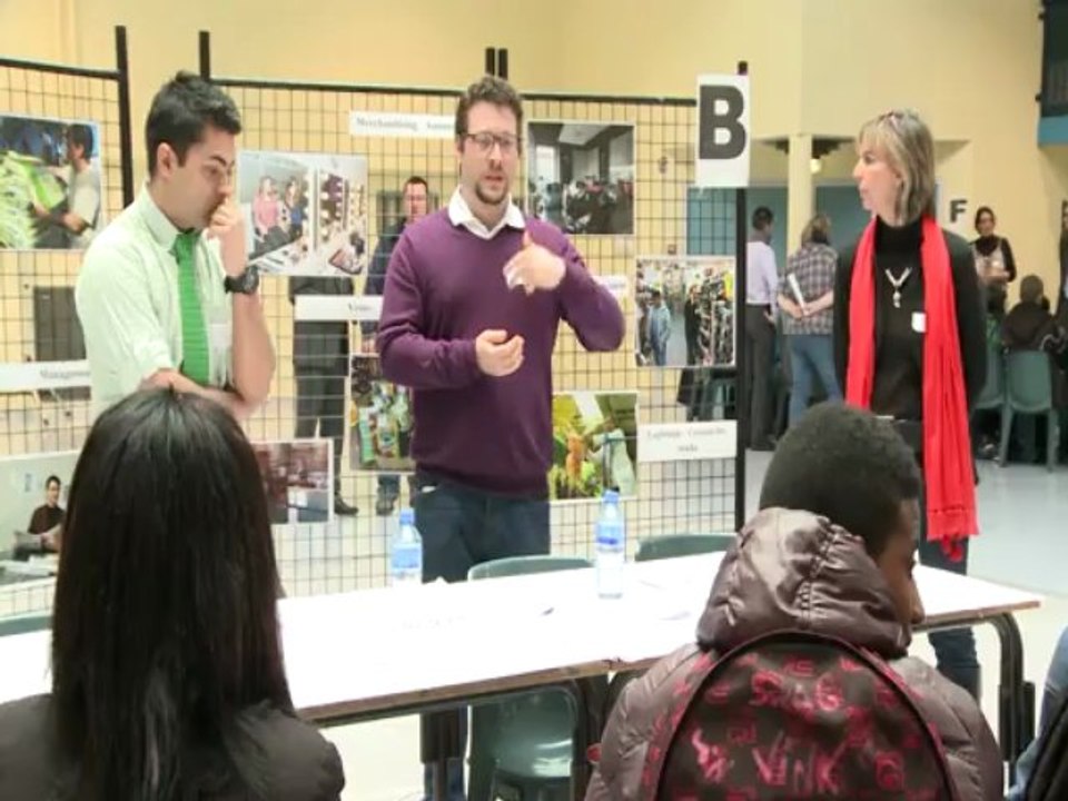 Présentation de la journée de découverte des métiers du commerce et de la vente