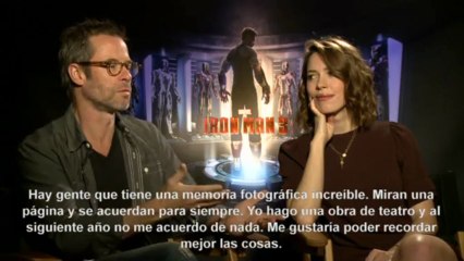 Entrevista con Rebecca Hall y Guy Pearce, protagonistas de "Iron Man 3"