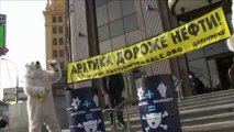 Moscou: action de Greenpeace contre le forage en Arctique