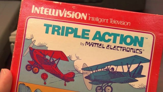 Classic Game Room - TRIPLE ACTION review for IntelliVision