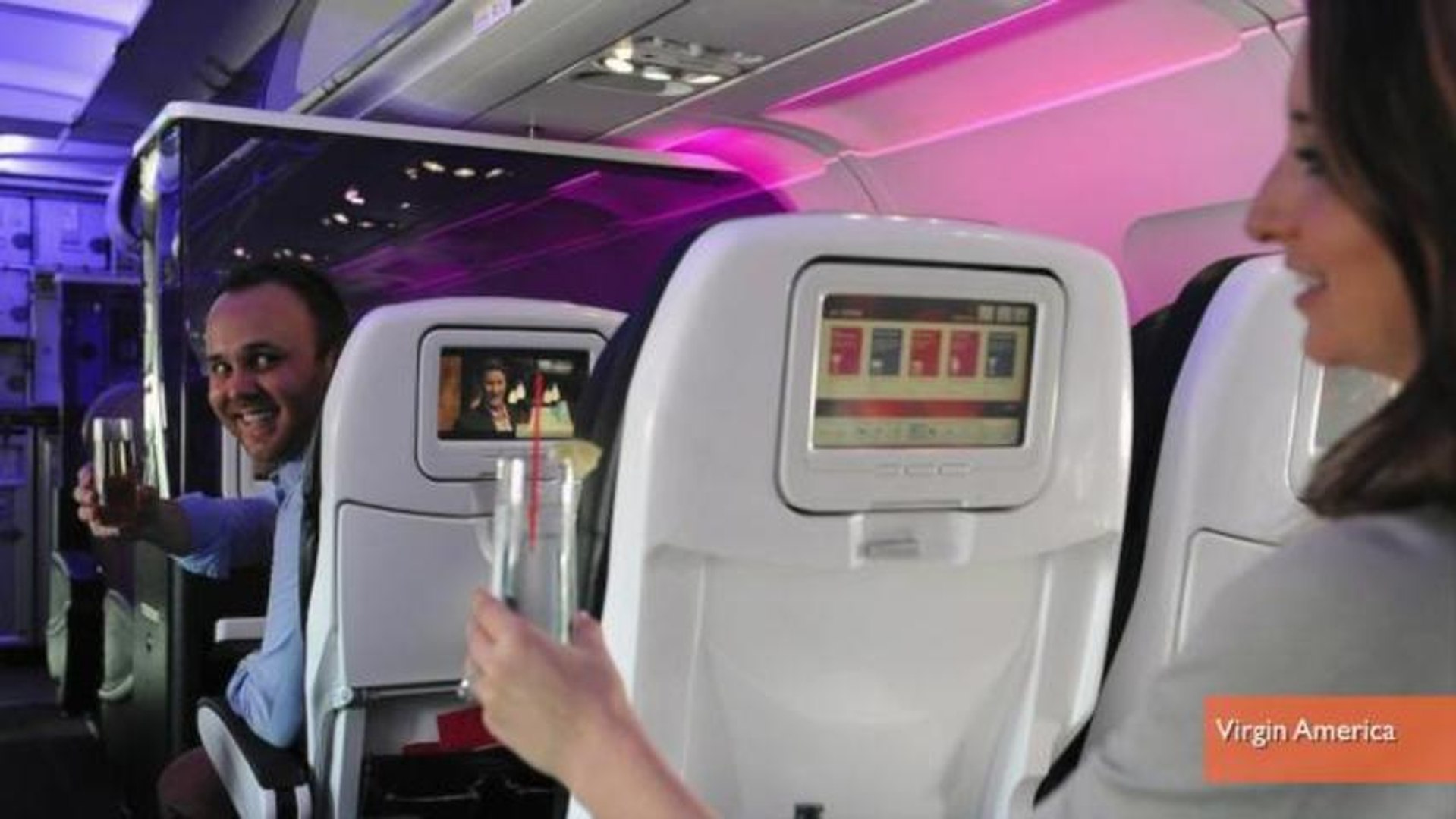 ⁣Virgin America Airline Wants to Help Passengers Hook-Up