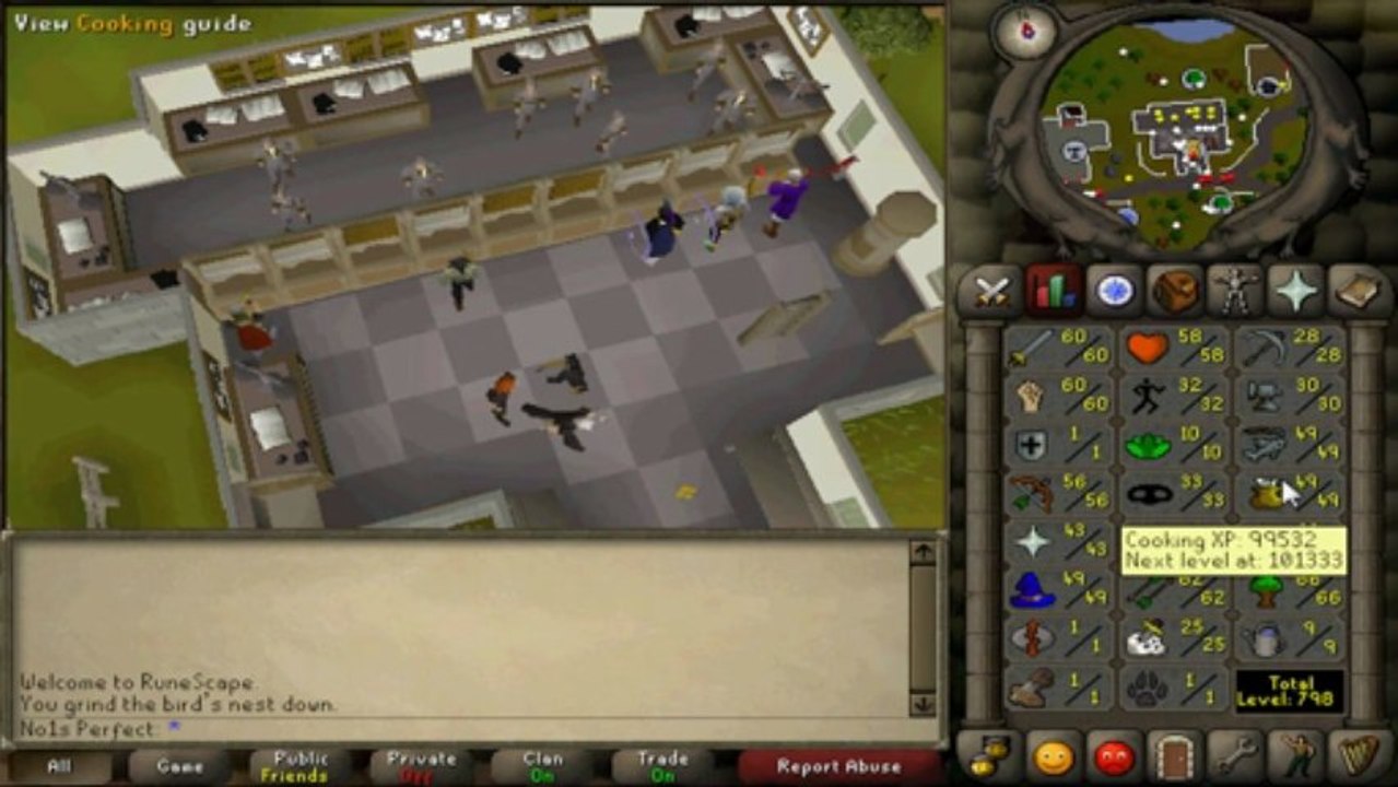 Runescape 2007: No1s Perfect's Updated Bank Video #2