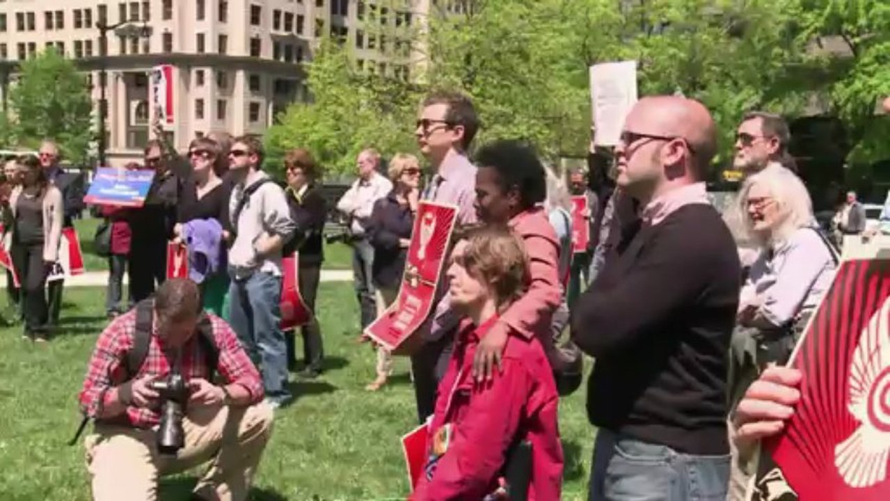 Etats-Unis: manifestation contre le lobby des armes à Washington