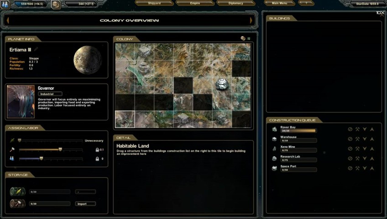 StarDrive Colony AI Stutter