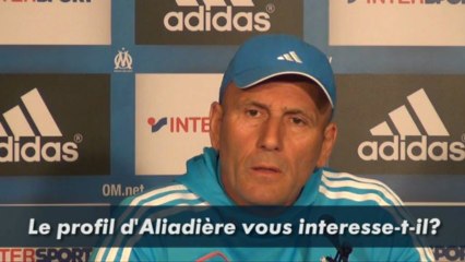 OM: Baup évoque Aliadière et le mercato