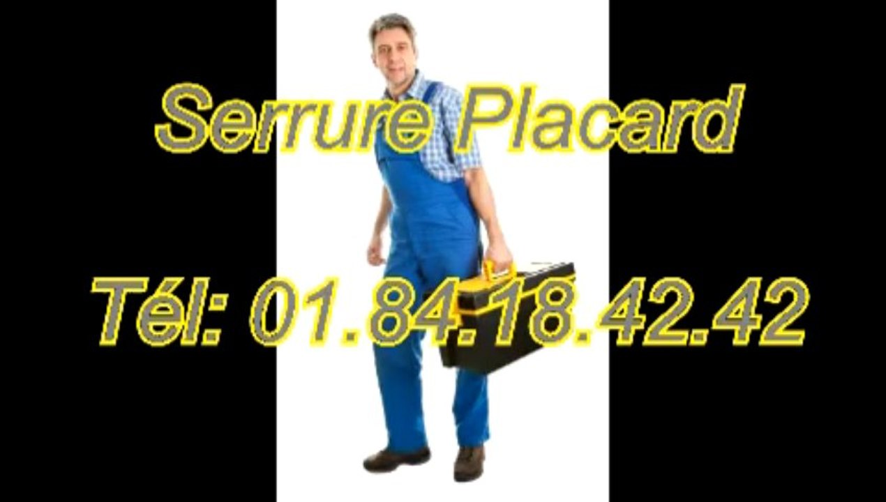 Serrure placard Tél: 01.84.18.42.42