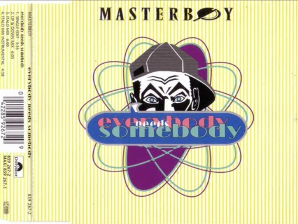 MASTERBOY - Everybody needs somebody (higher & higher remix)