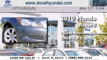 Used 2010 Honda Accord EX Sedan @ Doral Hyundai in Miami FL - S699125A