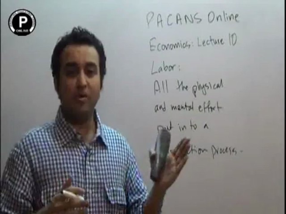 Economics lec 10 Labor