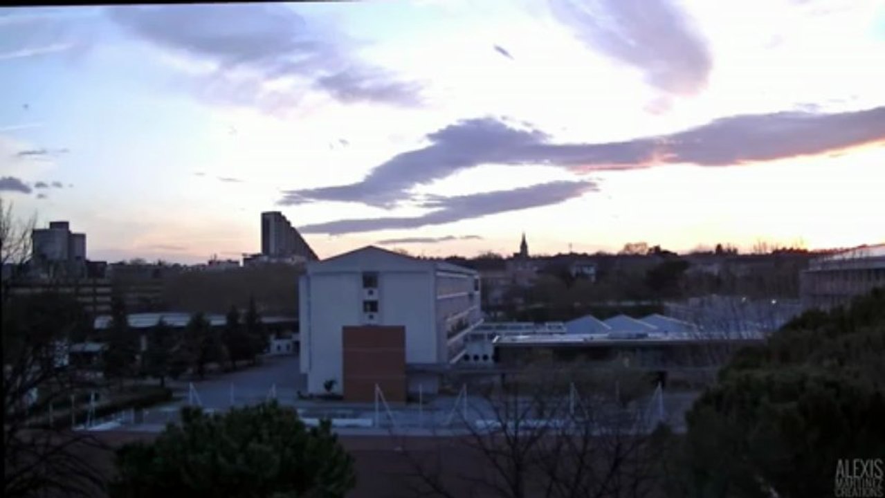 Time Lapse à Montpellier