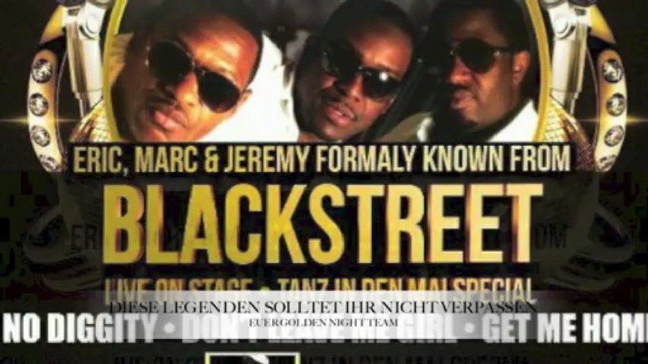GOLDEN NIGHT PRESENT ' BLACKSTREET ' TANZ IN DEN MAI IM CLUB SAFIRA KÖLN