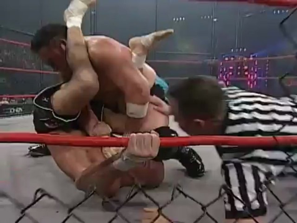 Lockdown 2008 Samoa Joe vs. Kurt Angle