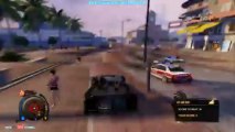 Sleeping Dogs NEW Car With Dual Chain guns ( Wheels Of Fury DLC Pack Gameplay )