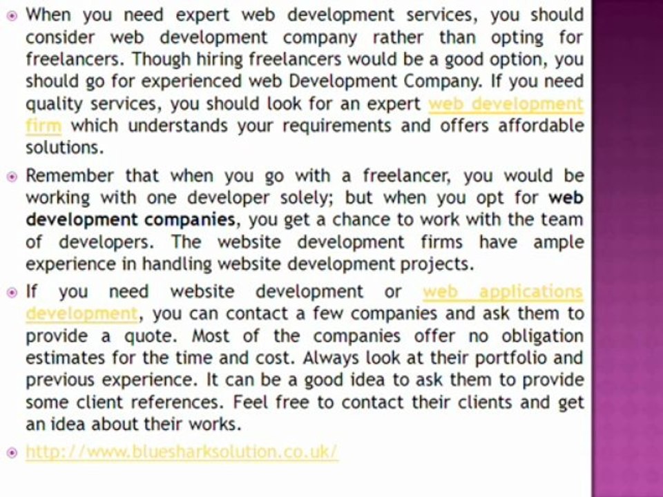 website development companies,ecommerce web development