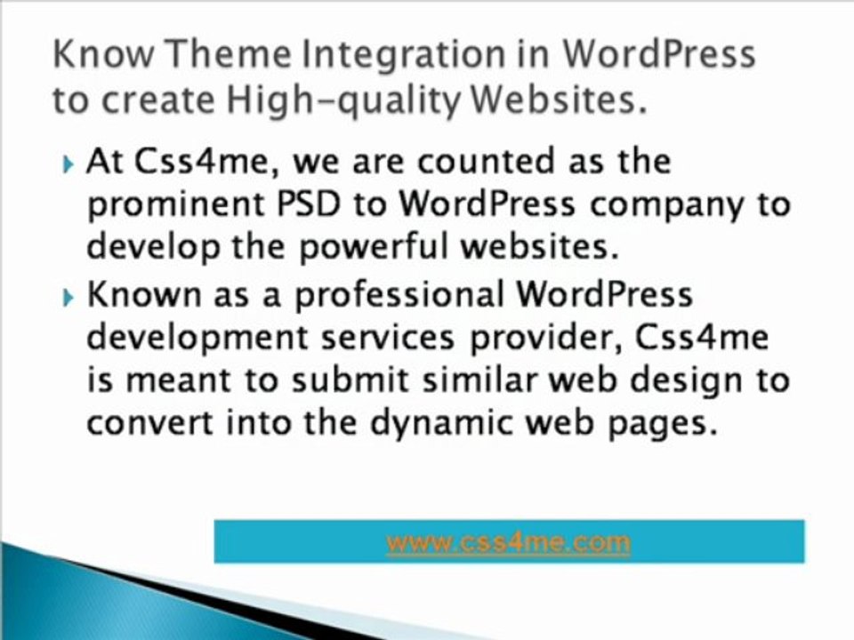 A leading service provider for wordpress