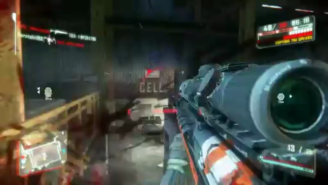 CRYSIS 3 GAUSS SABOT SNIPER SPEARS GAMEPLAY!!!