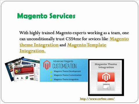 Get Magento website development with Magento services