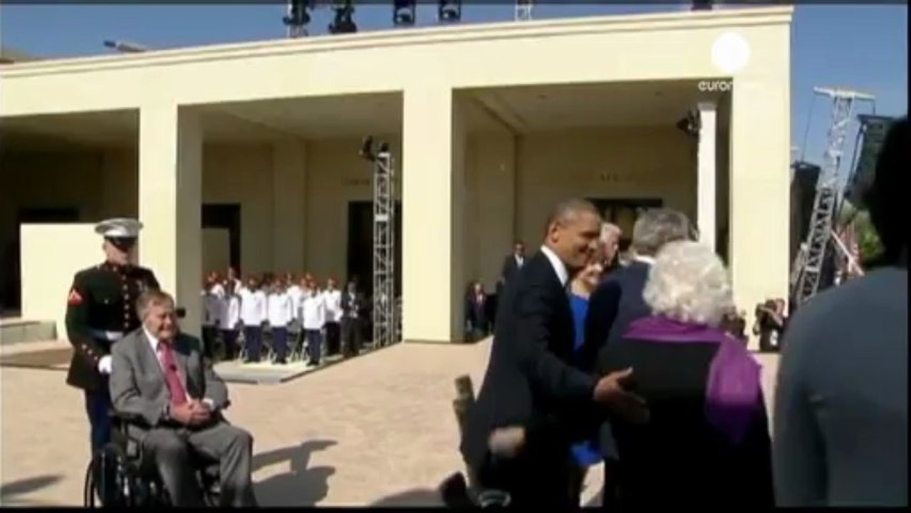 Obama y los cuatro ex presidentes estadounidenses vivos...