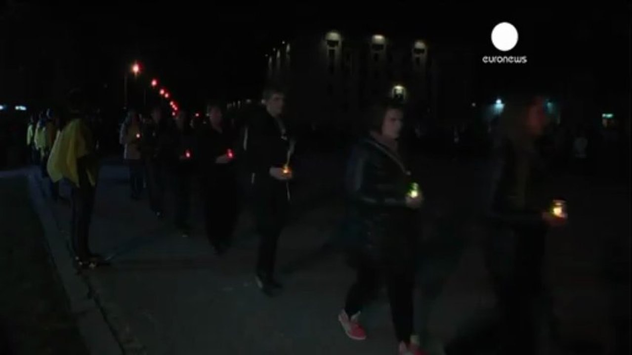 Ukrainians mark 27th anniversary of Chernobyl nuclear...