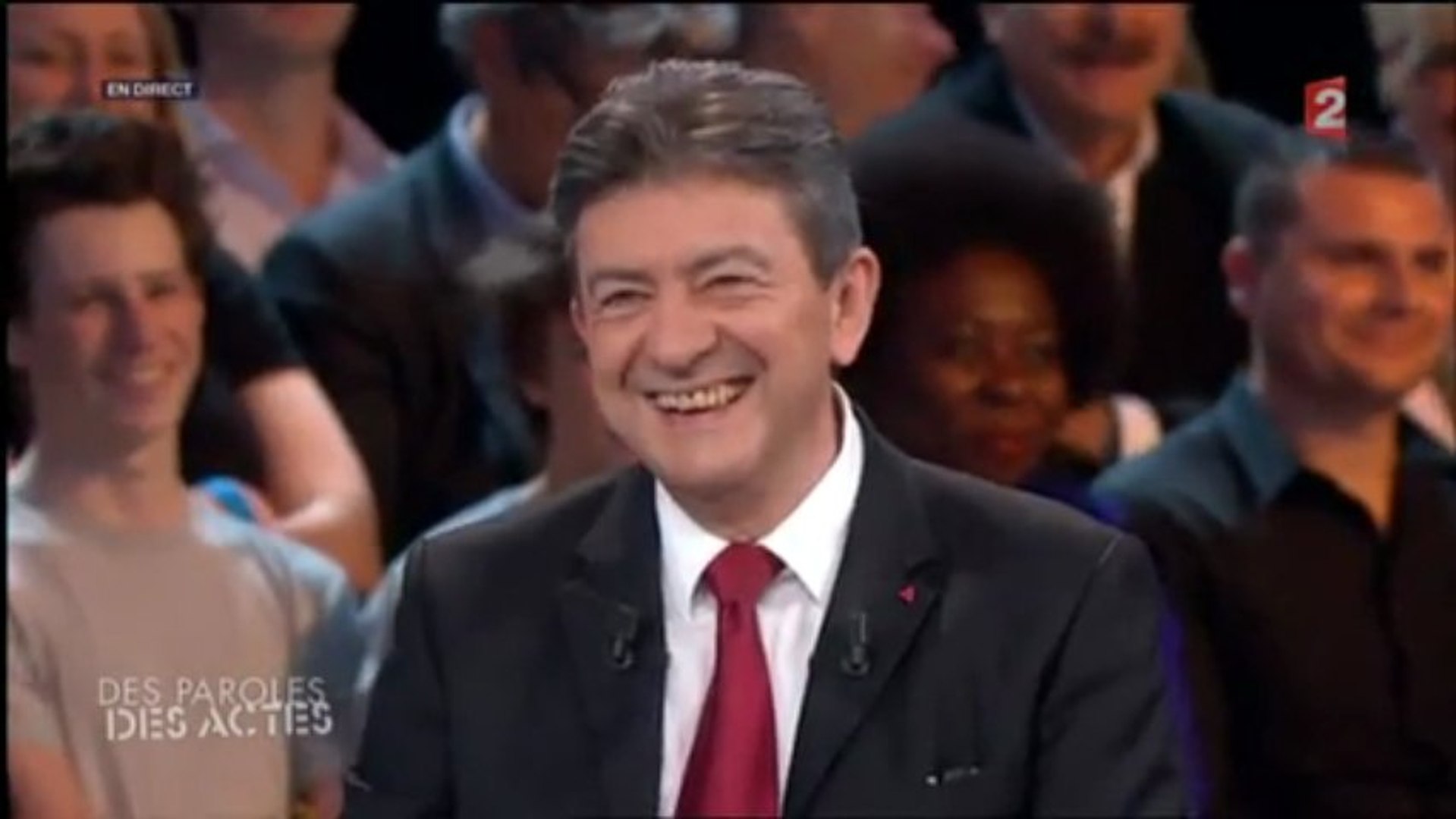 Jean-Luc Mélenchon à "Des paroles et des actes" le 25/04/2013 - Vidéo  Dailymotion