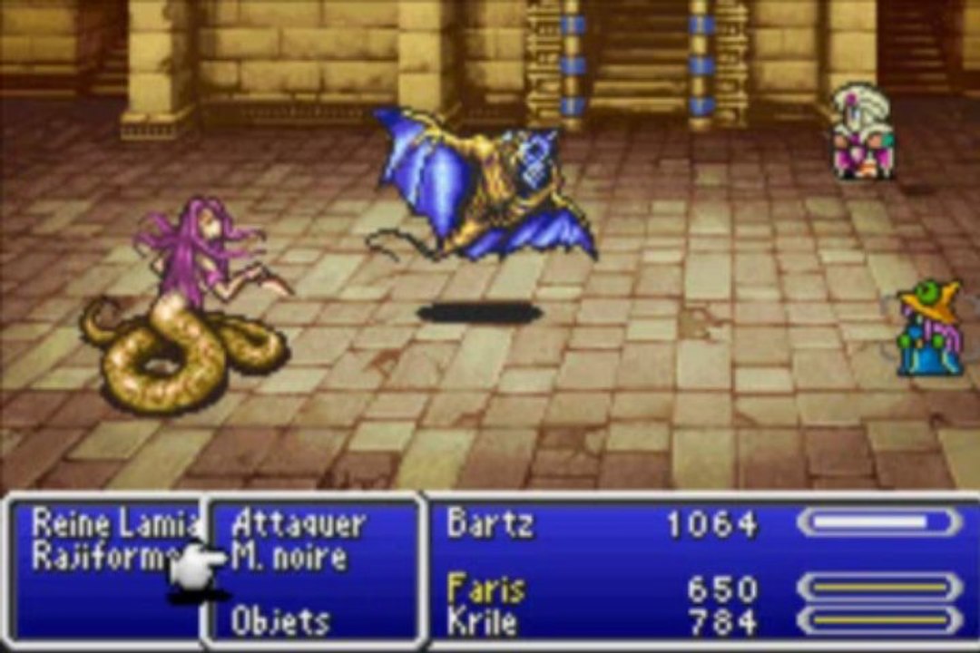 Final Fantasy V /12 La pyramide du desert