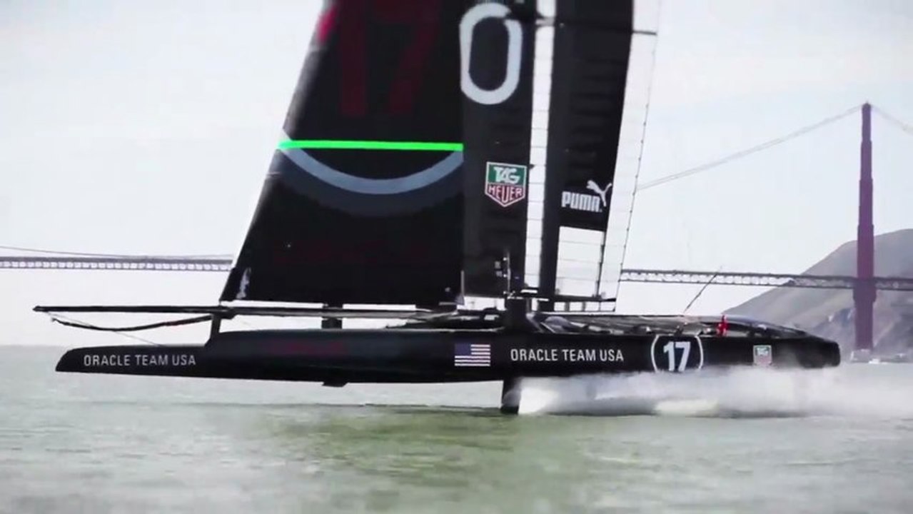 Oracle : cap sur la Cup, à 40 nœuds sur foils !