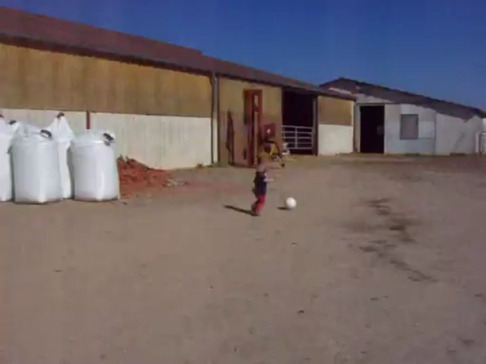 1ère approche du Ballon....!!!