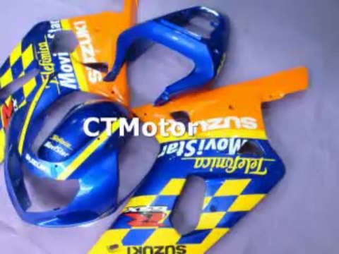 CTMotor 2001 2002 2003 SUZUKI GSXR 600 750 K1 FAIRING 48A