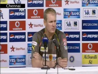 IPL 2013 Season 6 highlights-Chennai Super Kings vs Sunrisers Hyderabad-Tom Moody-IANS India Videos