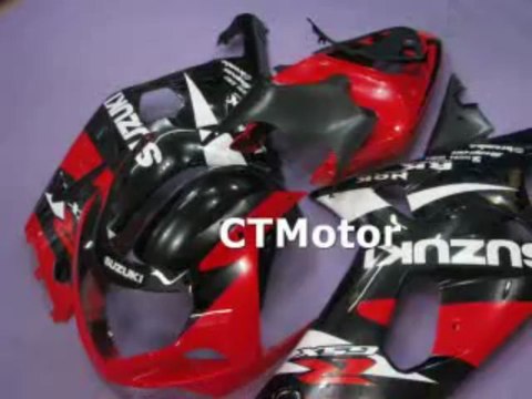 CTMotor 2001 2002 2003 SUZUKI GSXR 600 750 K1 FAIRING CQA