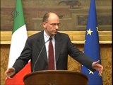 Roma - Consultazioni Enrico Letta (25.04.13)