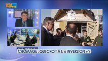 Chômage : qui croit à l’ « inversion » ? dans Les décodeurs de l'éco - 25 avril 3/5