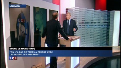 Bruno Le Maire : "Alléger le coût du travail, simplifier le code du travail, développer l'alternance"