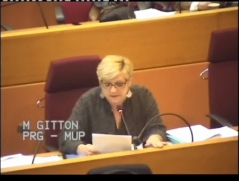 Conseil régional IDF : Gaspillage Alimentaire - Intervention de Mireille GITTON (PRG-MUP)