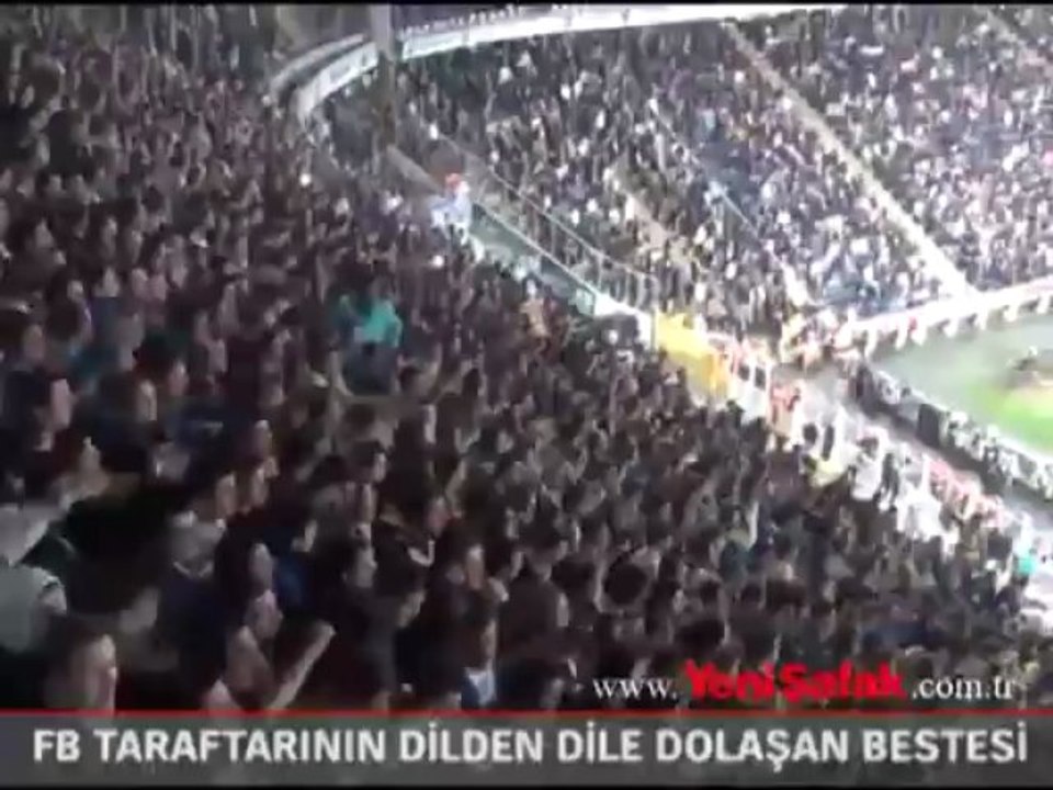FB taraftarının dilden dile dolaşan bestesi