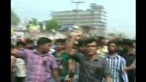 Bangladesh: violentes manifestations d'ouvriers du textile