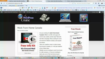 Work From Home Canada - Pulling It All Together