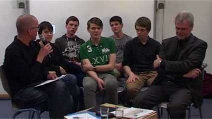 DIE WEISSE RUNDE© 143 – Short Cut vom 11.04.13 mit Horst Lahmann und Schülergruppe