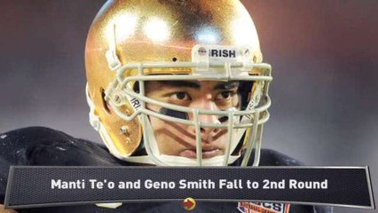 NFL Draft First Round Snubs: Te'o, Smith
