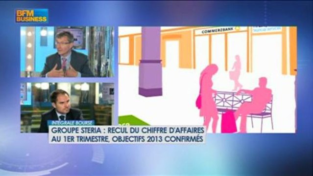 Steria confirme ses objectifs pour 2013 : François Enaud dans Intégrale Bourse - 26 avril