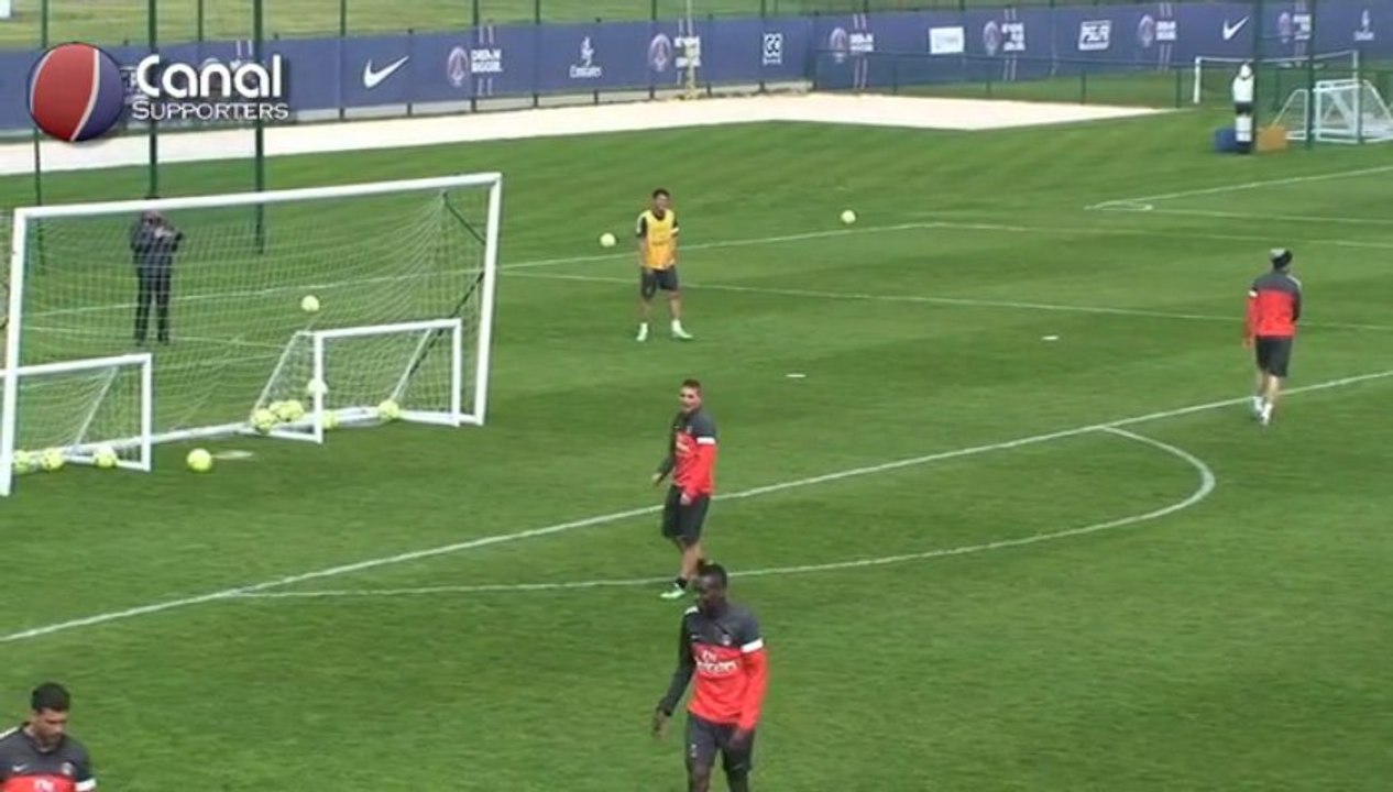 PSG - L'entrainement du 26 avril 2013