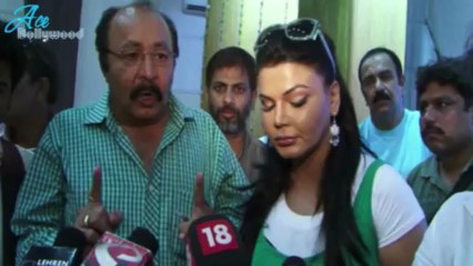Rakhi Sawant In Support of CINTAA Members