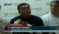 Venezuela: Gral. Rivero rechazó haber promovido violencia