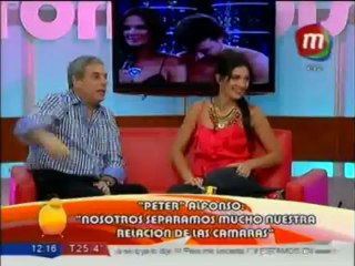 Peter le dejó un mensaje de amor a Paula