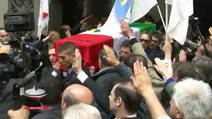 Il popolo della destra omaggia Teodoro Buontempo:"Uno di noi"