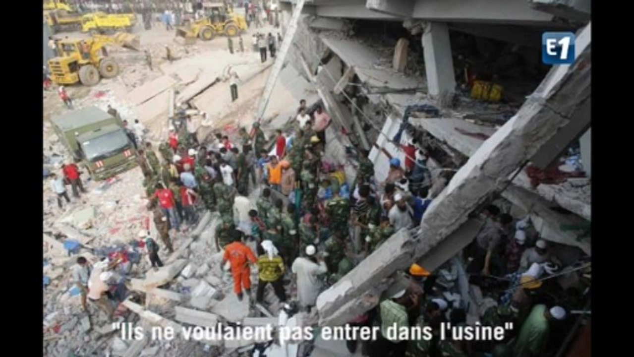 "Ils ne voulaient pas entrer dans l'usine"