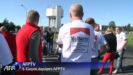 Un an de Hollande: les espoirs décus d'ArcelorMittal et Goodyear